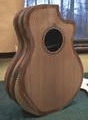 Acoustic guitar made by Hearts Home Acoustics