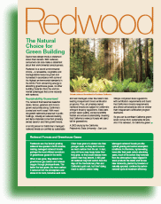 Redwood for Green Building