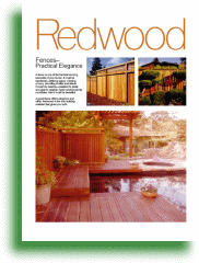 Redwood Fences - Practical Elegance
